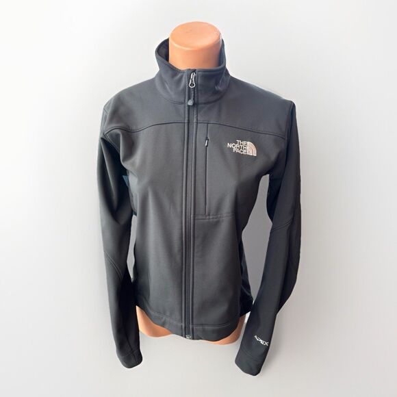 The North Face Apex Black Zip Jacket Size S Womens Fleece Lined - Picture 1 of 7